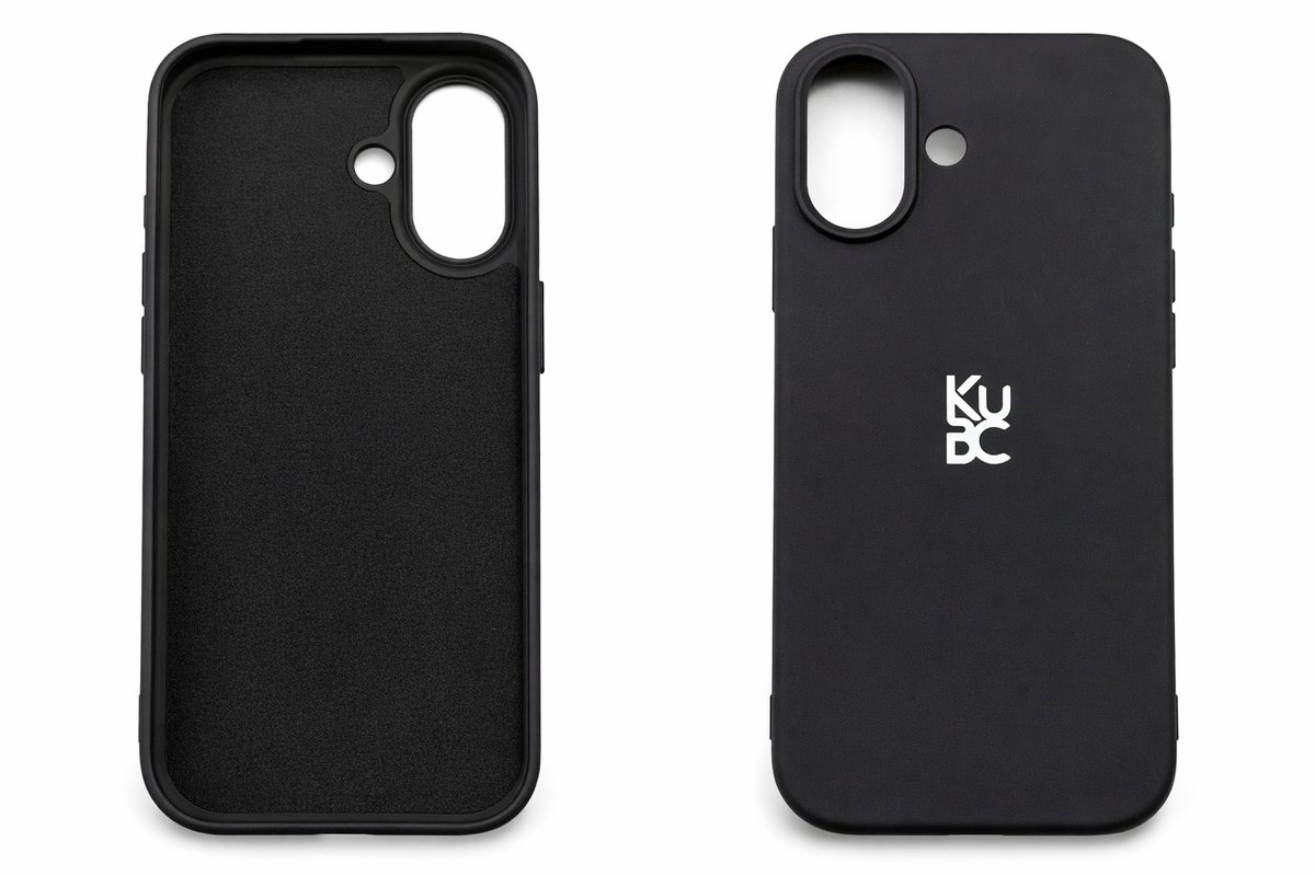 Telefoonhoesje Geschikt voor Apple iPhone 16 Plus - Back Cover - Schokbestendig & Anti-Vingerafdruk - Siliconen - Zwart