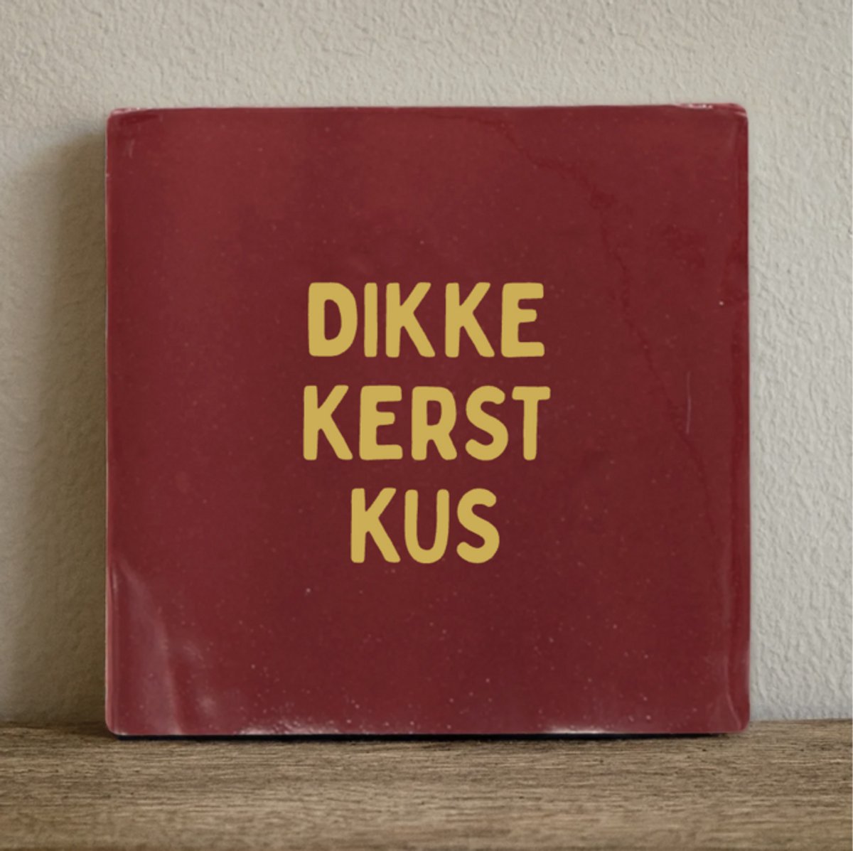 Tegeltje Dikke Kerstkus
