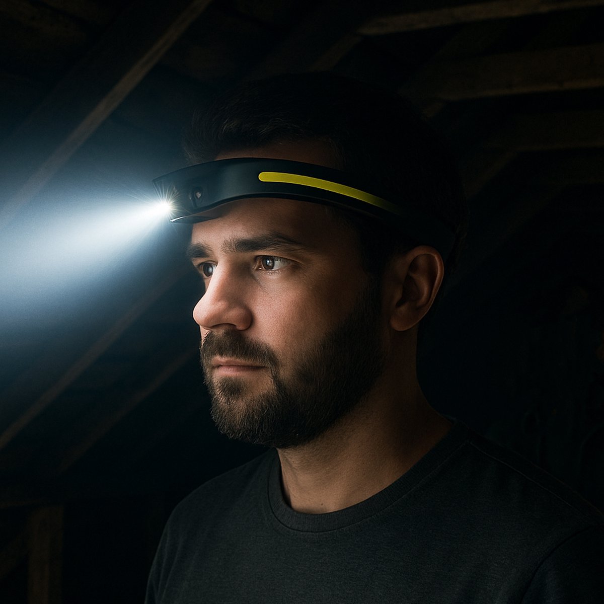 Glowgear Hoofdlamp - Hardlopen - Hoofdlamp Led Oplaadbaar - Hoofdlampje - Usb - Bewegingssensor Koplamp - Verstelbaar — cadeau in Sport & Outdoor - foto 4