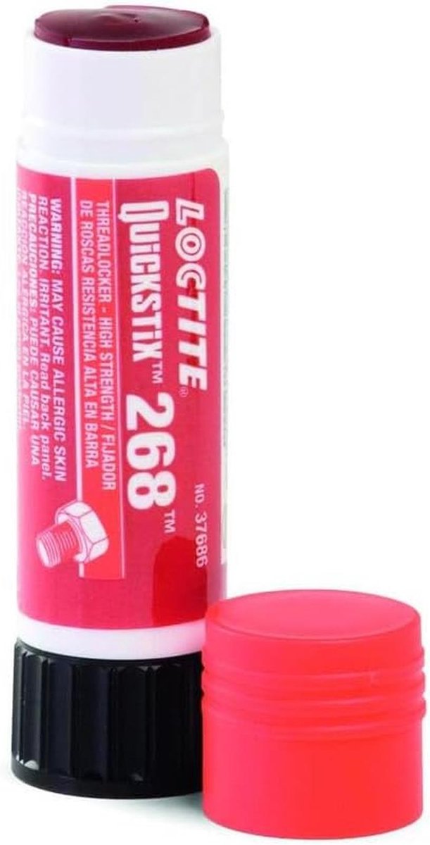 Zeer sterke schroefborging, 19 g, stick, voor metaal
