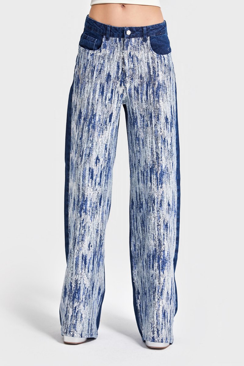 It's Basic - Wide High Rise Jeans