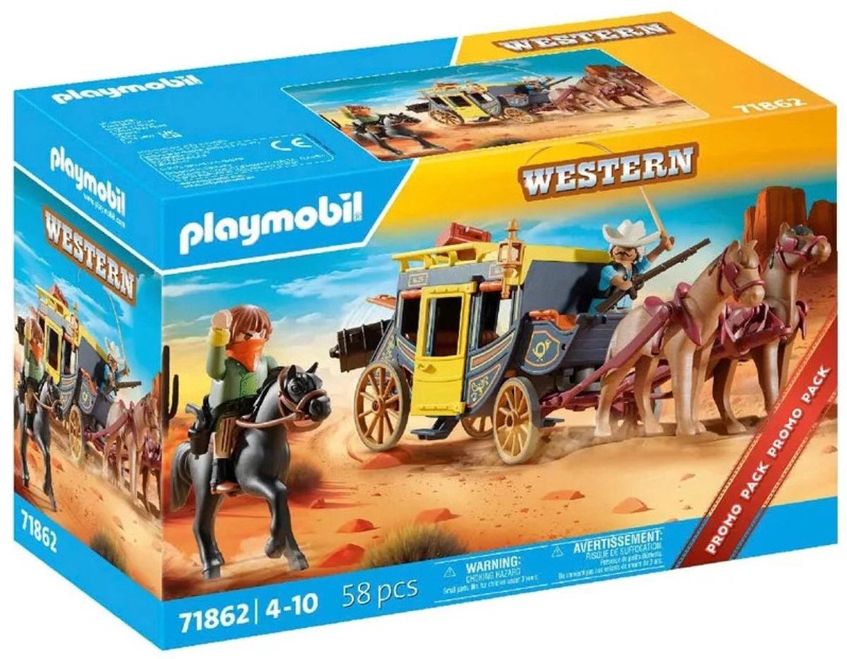 PLAYMOBIL history: postkoetsroof - 71862 afbeelding