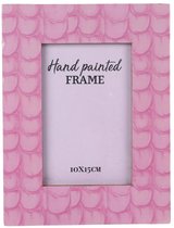 Fotolijst Masie 16x21.5x1 cm Hout/Emaille/Roze