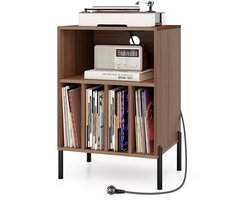 COSTWAY Platen Standaard met Laadstation
