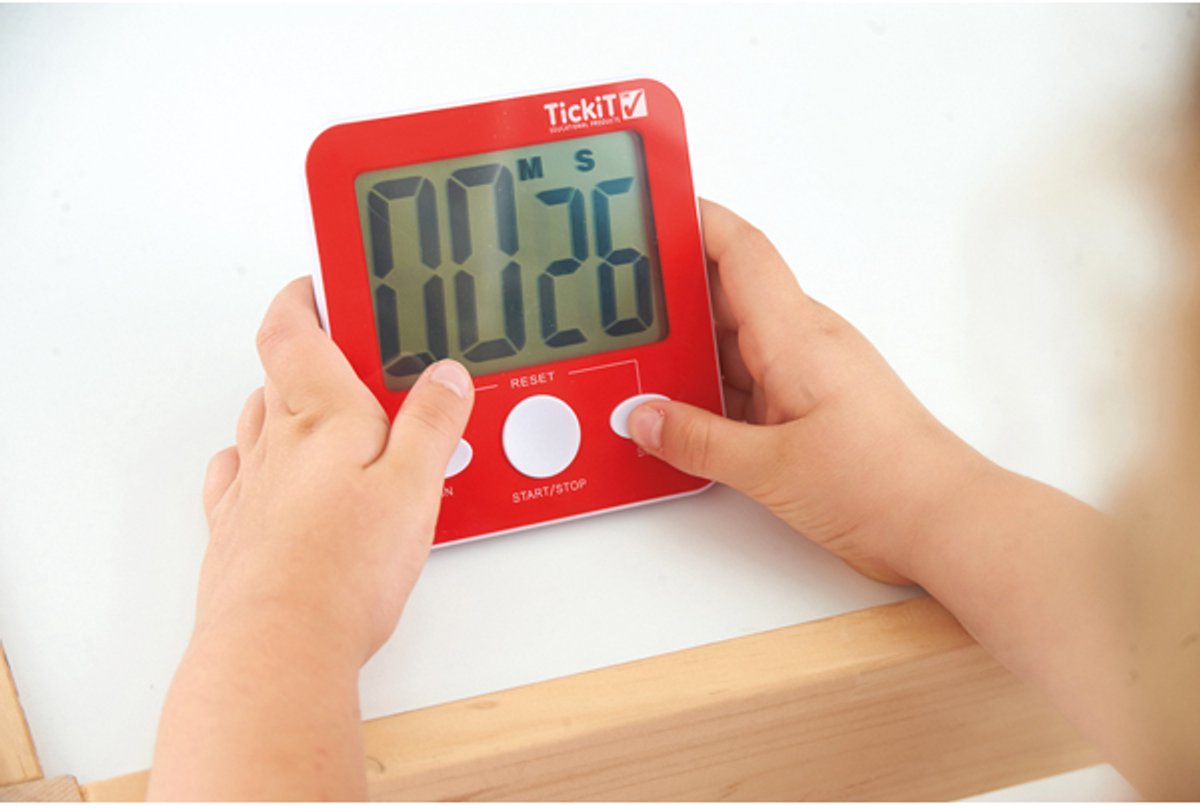 Eduplay timer groot educatief speelgoed multicolor plastic.
