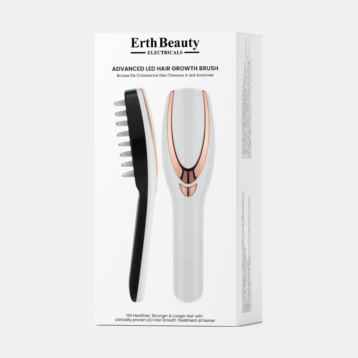 ErthSkin London LED Haargroeiborstel