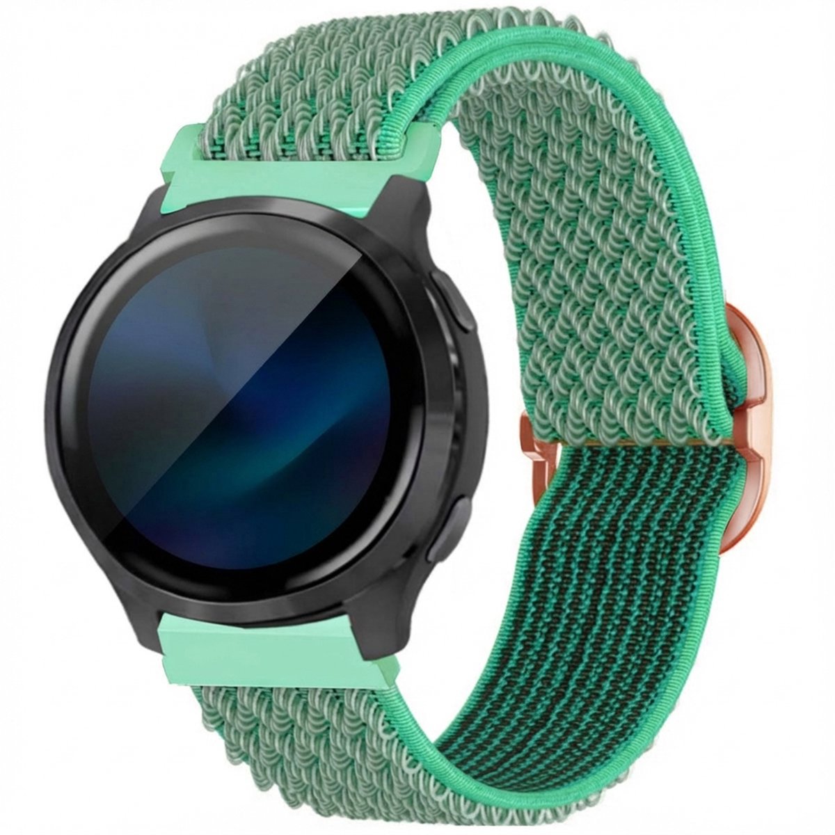 imoshion Elastisch nylonbandje - Universeel 22 mm aansluiting - Turquoise