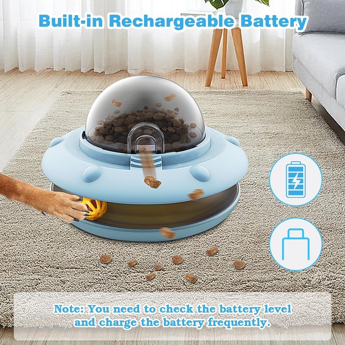 Slimme UFO Voedselpuzzel Katten - afbeelding 3