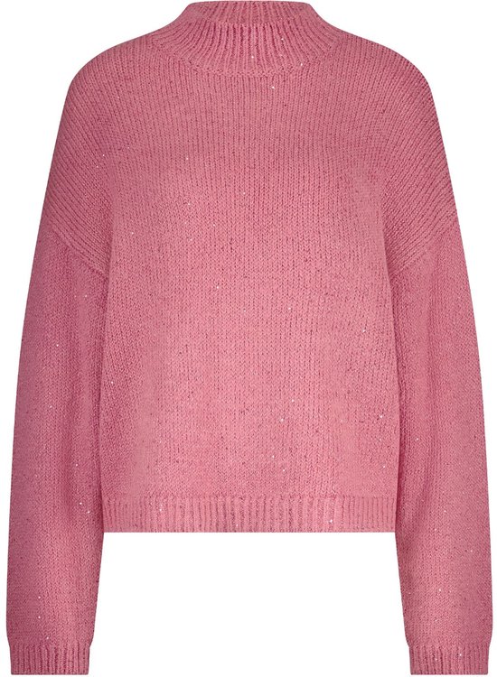 Turtle-Neck Lurex Jumper