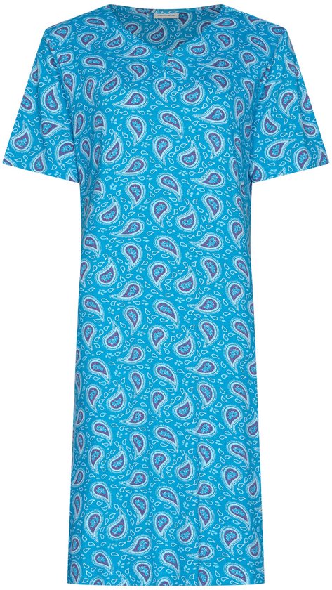 Pastunette - Nachthemd - Ipanema - Bamboo - Turquoise - Maat 46