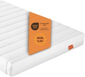 sleepling Basic 30 - matras 140x200 cm comfortschuim - hardheidsgraad 2 zacht - 11 cm hoogte - afneembare hoes - Made in EU - topkwaliteit - 140 x 200 x 11 cm - wit