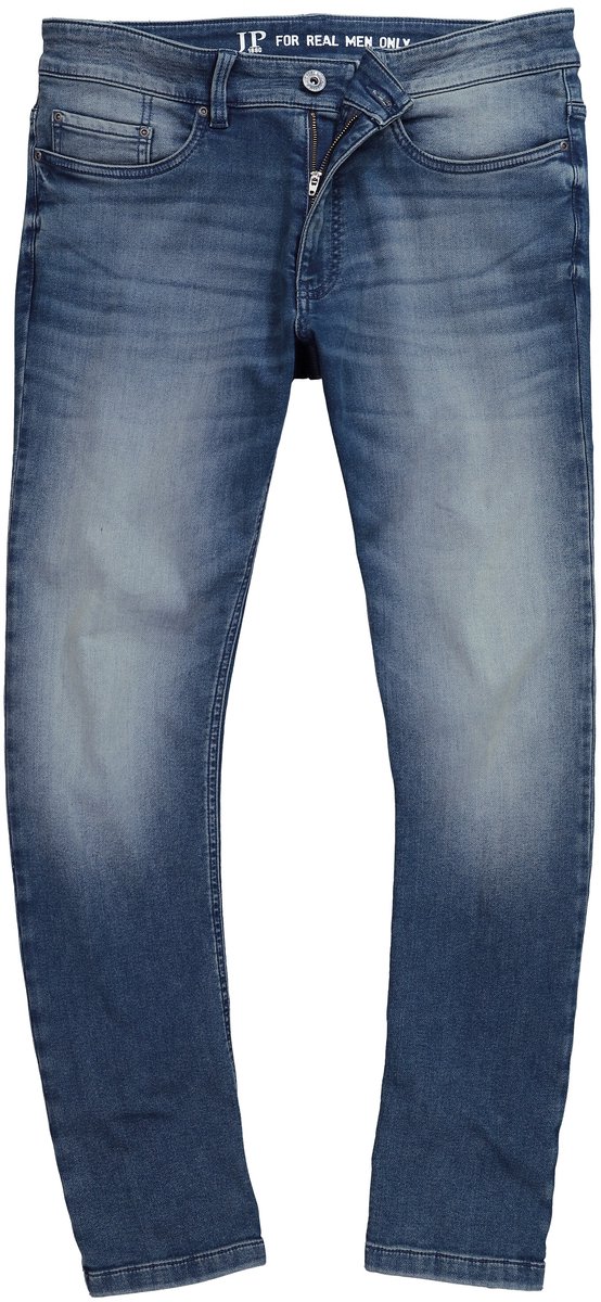JP 1880 - Heren - Jeans FLEXNAMIC® 5-pocket Regular Fit - Donkerblauw denim - Maat 52