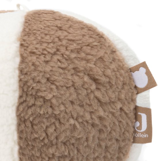 Jollein Stoffen speelbal - Ivory/Biscuit van Jollein — afbeelding 4