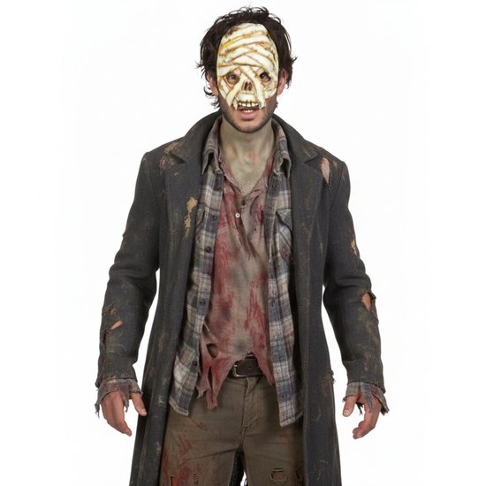 Boland Demi-masque Momie Latex Taille unique