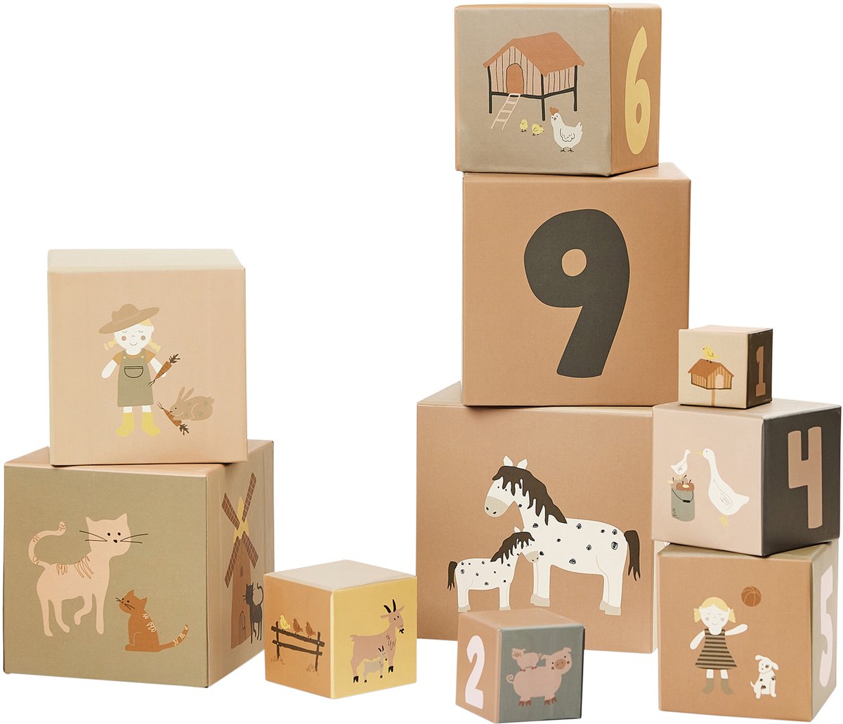 Smallstuff Farm and Dolls Stapelblokken