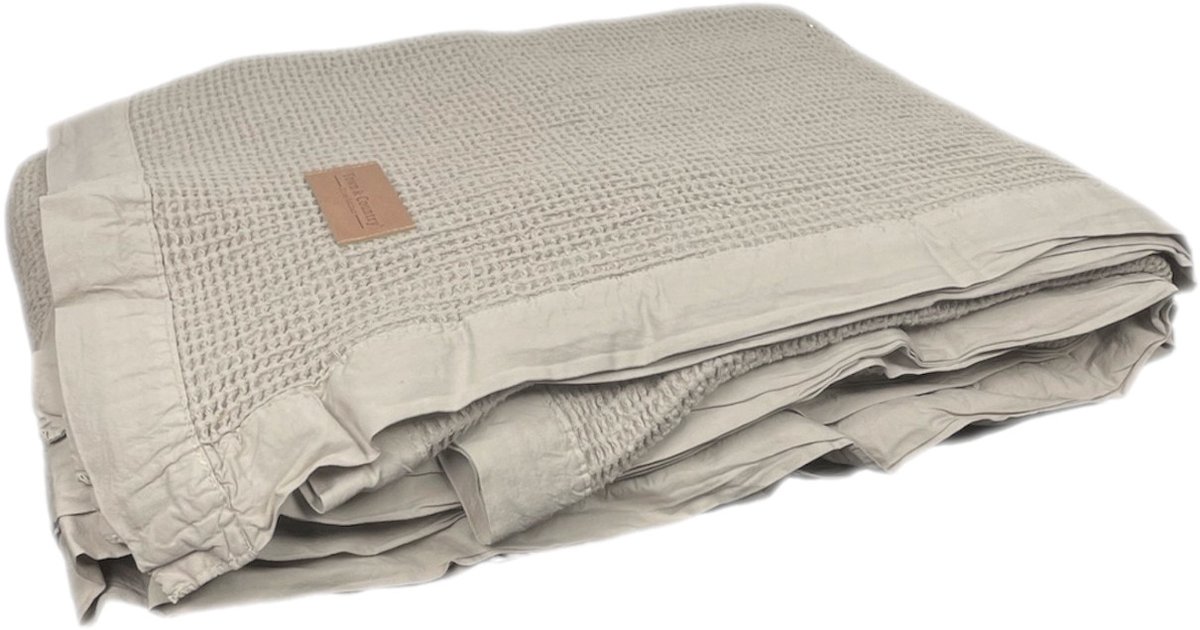 Town & Country Everest Sprei - 180 x 260 cm - Sand
