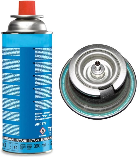 Draagbare Gas Plancha Grill 2300W - Inclusief 2 Gaspatronen en Transporttas — afbeelding 4