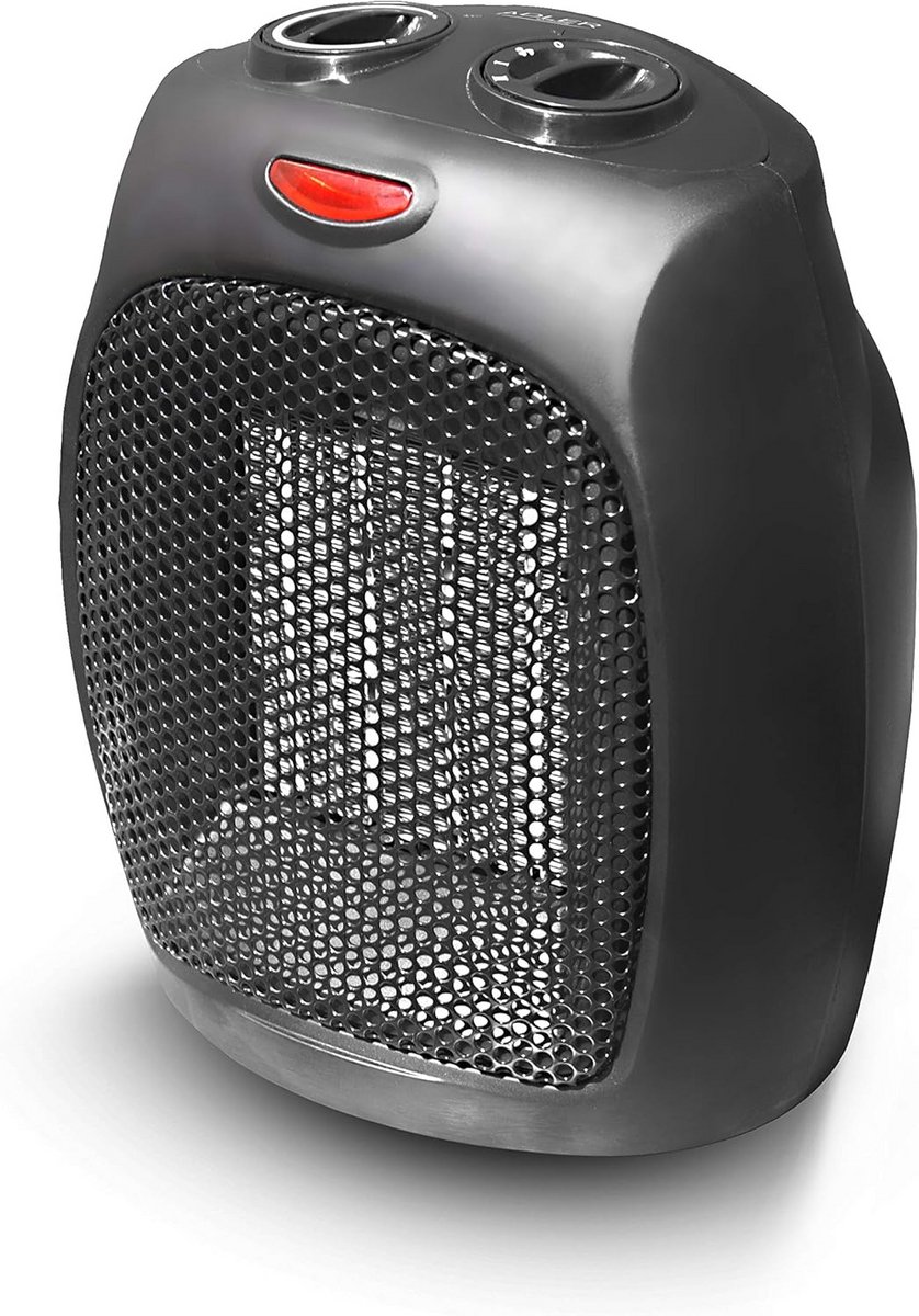 Keramische Ventilatorverwarmer met Warm en Koud Stand - 1500W
