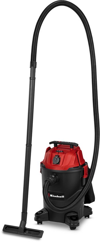 Einhell Elektrische Nat-/Droogzuiger TC-VC 2555 A - 850 W - 180 mbar - 25 L - 2-delige kunststof buis - 250 cm zuigslang - Automatisch stopcontact: 2200 W