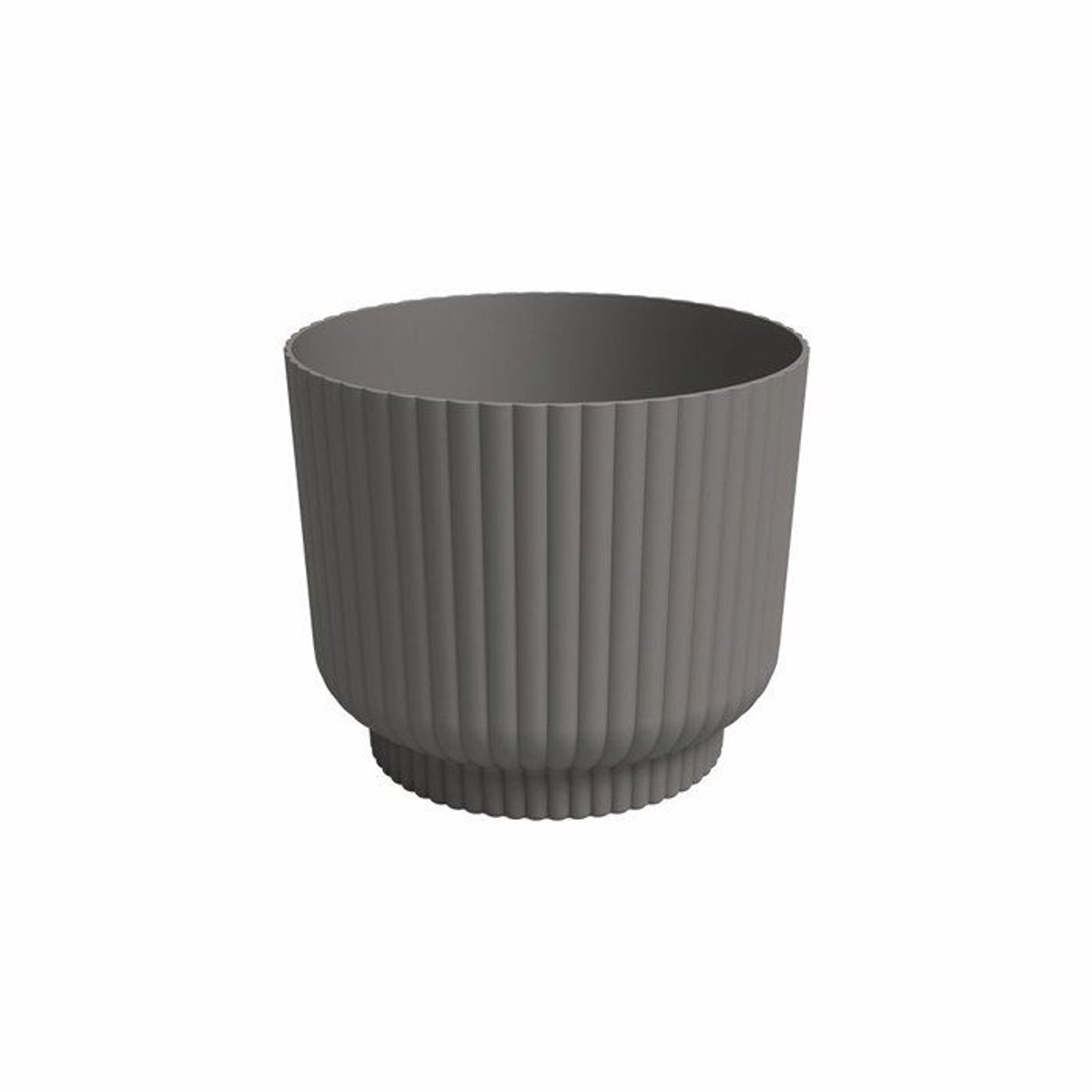 Bloempot - ARTEVASI - Miami Wavy - 30 cm - 13 L - Antraciet