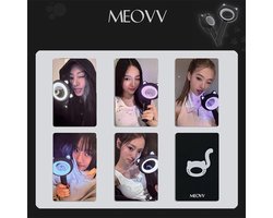 KPOP MEOVV Light Stick Photocard Double-sided variant 1 [Fotokaarten]