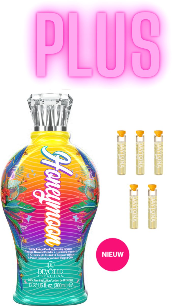 Devoted Creations Honeymoon 360 ml PLUS 5x Daytona Olie 2 ml !!