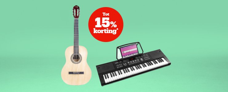Jusqu'à 15% de réduction* sur la musique