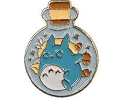 Pin Broche - Studio Ghibli - Kledingspeld - Chu Totoro - Speldje voor rugzak of kleding - Kleine cadeautjes - enamel pin - Grappige badge - 1 stuk