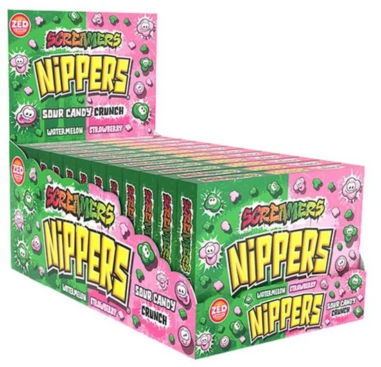 Nippers watermelon & strawberry pocket (16 stuks)