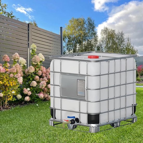 Réservoir D'eau Avec Robinet - Conteneur De Stockage Urgence - 29,5x21,3x25cm - Neuf