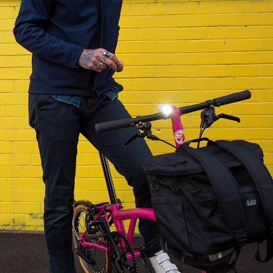 Sterk Wit Voorlicht voor Fietsen met Duurzame Montage — afbeelding 2