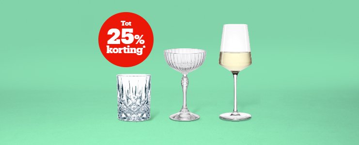 Tot 25% korting*