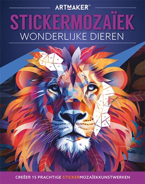 Stickermozaïek - Wonderlijke dieren - cover