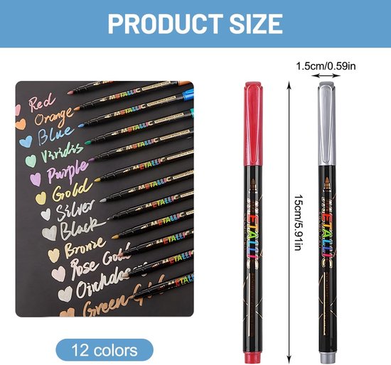 Glittertattooset Voor Kinderen - 10 Huidvriendelijke Stiften - 14 Sjablonen - Met Strass - Wasbaar - Voor Meisjes En Jongens Vanaf 3 Jaar
