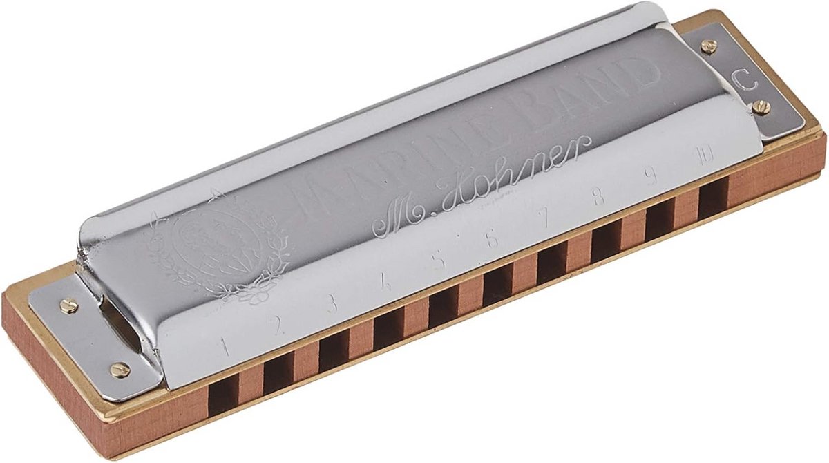 Harmonicas voor Blues en Folk - C Stem