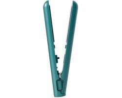 2-in-1 Mini-Krultang en Reis-Stijltang, Draagbare USB-Stekker voor Thuis en op Reis