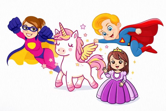 SoNis Nachtlampje Kinderen Stopcontact - Nachtlampje Baby - Automatische Lichtsensor - met 4 animatie stickers van Merkloos — afbeelding 5