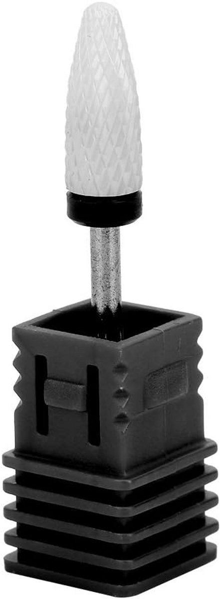 Keramische Nagelboor Maïsvorm Voor Manicure en Pedicure met Displaybasis