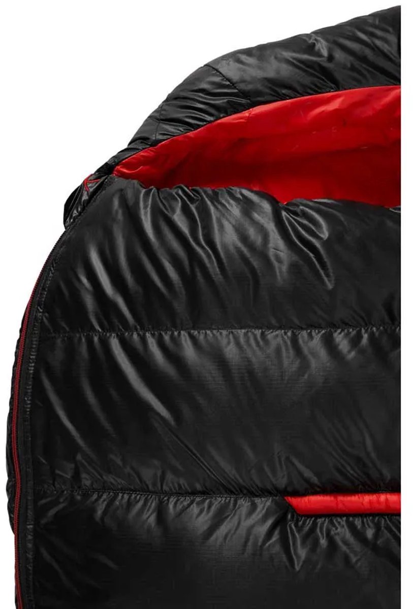 Nordisk Vib 250 Sac de couchage Noir Long - Fermeture gauche