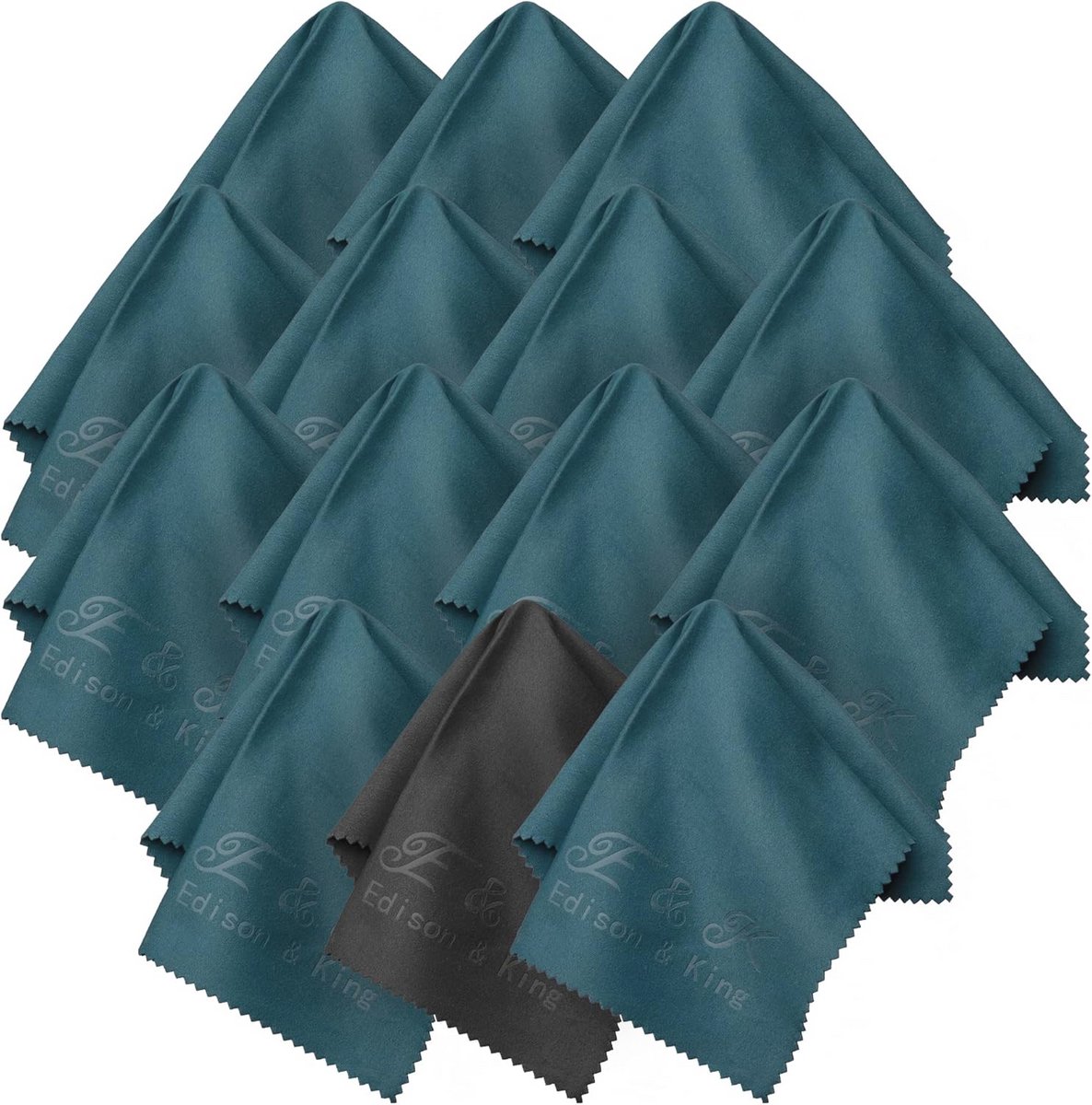 Extra Zachte Microvezeldoeken in Voordeelpak - Set van 14 Wasbare Doeken van 20 x 20 cm