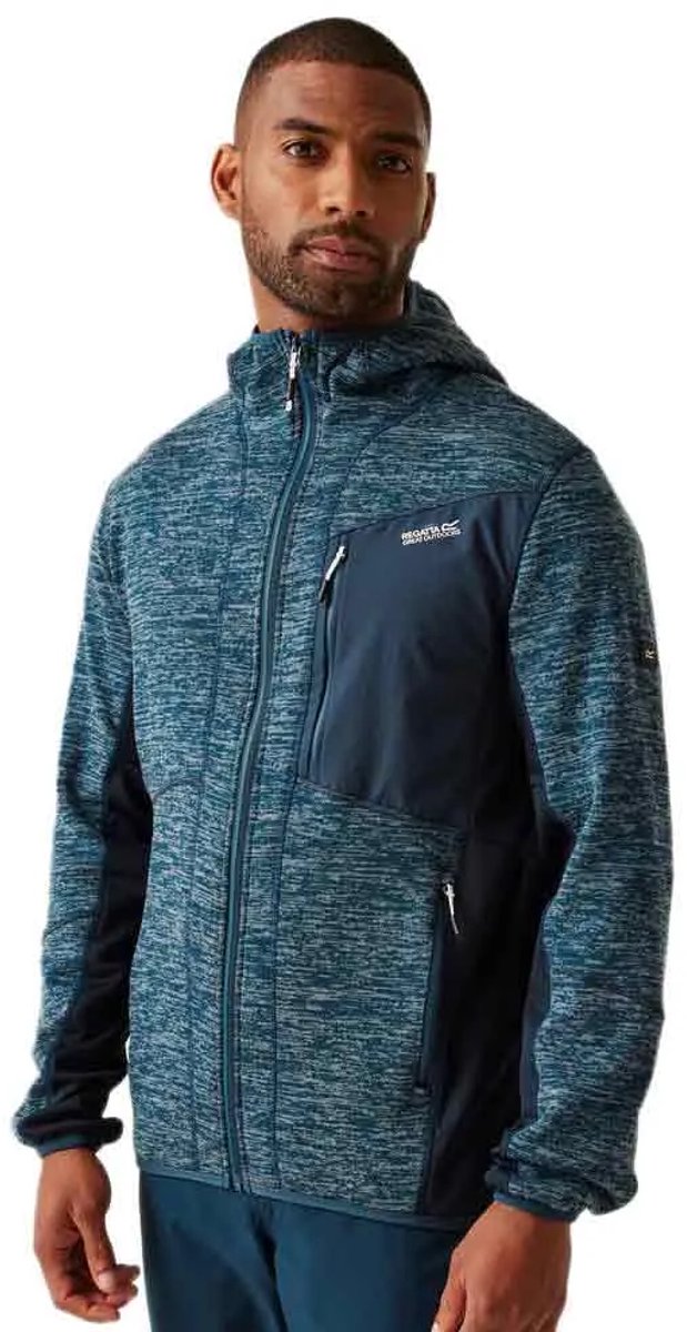 Regatta Alven Fleece Met Volledige Rits Man Marineblauw