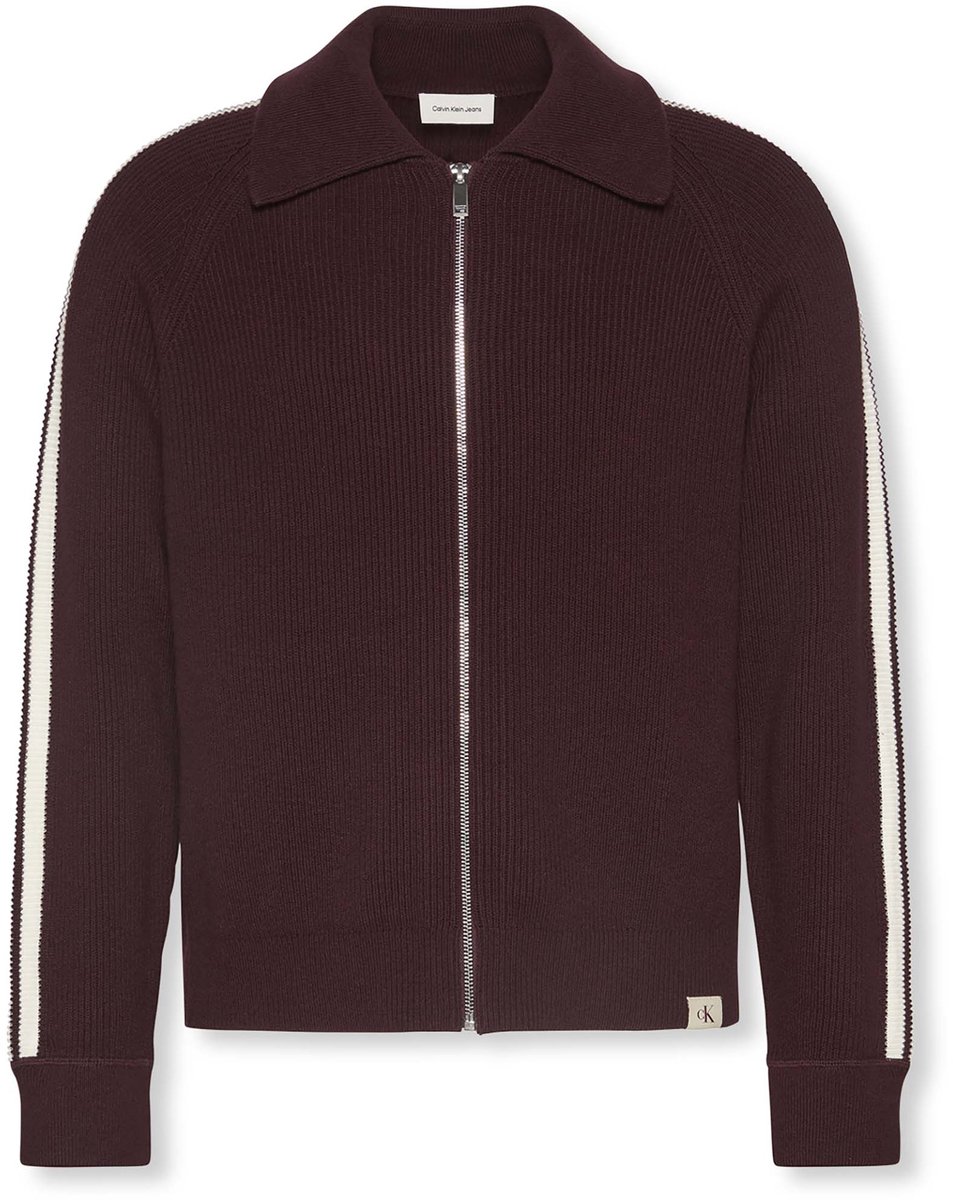 Maglione Ck Jeans Ls Racing Stripe Fz - Fashion Wear - Volwassen