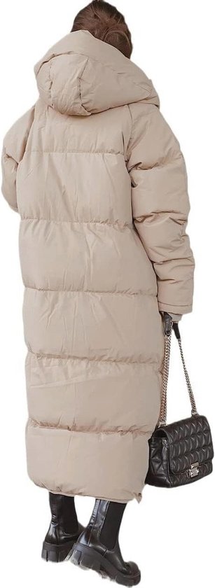 Yuson Girl Damesjassen, lange winterjassen voor vrouwen, UK gewatteerde gewatteerde jassen met afneembare capuchon, elegante thermische pufferjassen met ritssluiting en capuchon, parka met capuchon Yuson Girl Damesjassen, lange winterjassen voor vrouwen, UK gewatteerde gewatteerde jassen met afneembare capuchon, elegante thermische pufferjassen met ritssluiting en capuchon, parka met capuchon