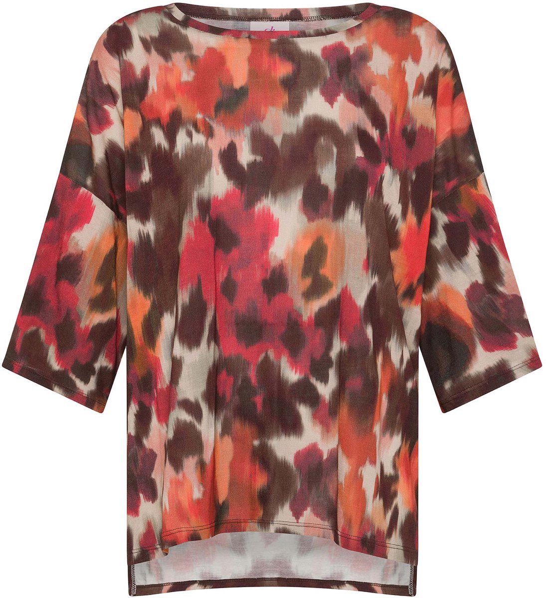 Deha Allover Oversize T-Shirt - Fashion Wear - Vrouwen