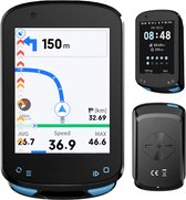 Fietsnavigatie-Fietscomputer-Fietsnavigatie gps voor fiets-Eenvoudig in gebruik-Fietsencomputer met kleurenscherm - draadloze fietscomputer - routeplanning en -navigatie - ondersteunt wifi en Bluetooth -Inclusief schermbeschermer