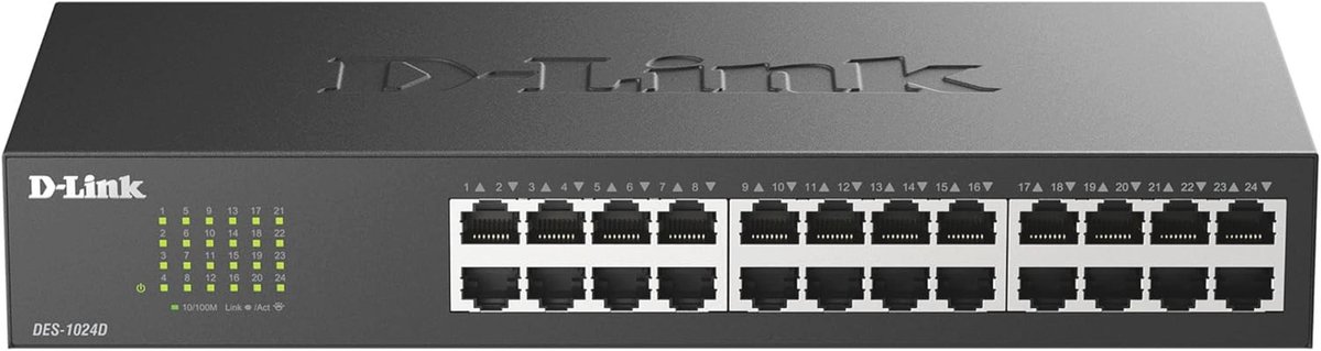 5-Poort Layer2 Fast Ethernet Switch – Snelle Plug & Play Netwerkoplossing