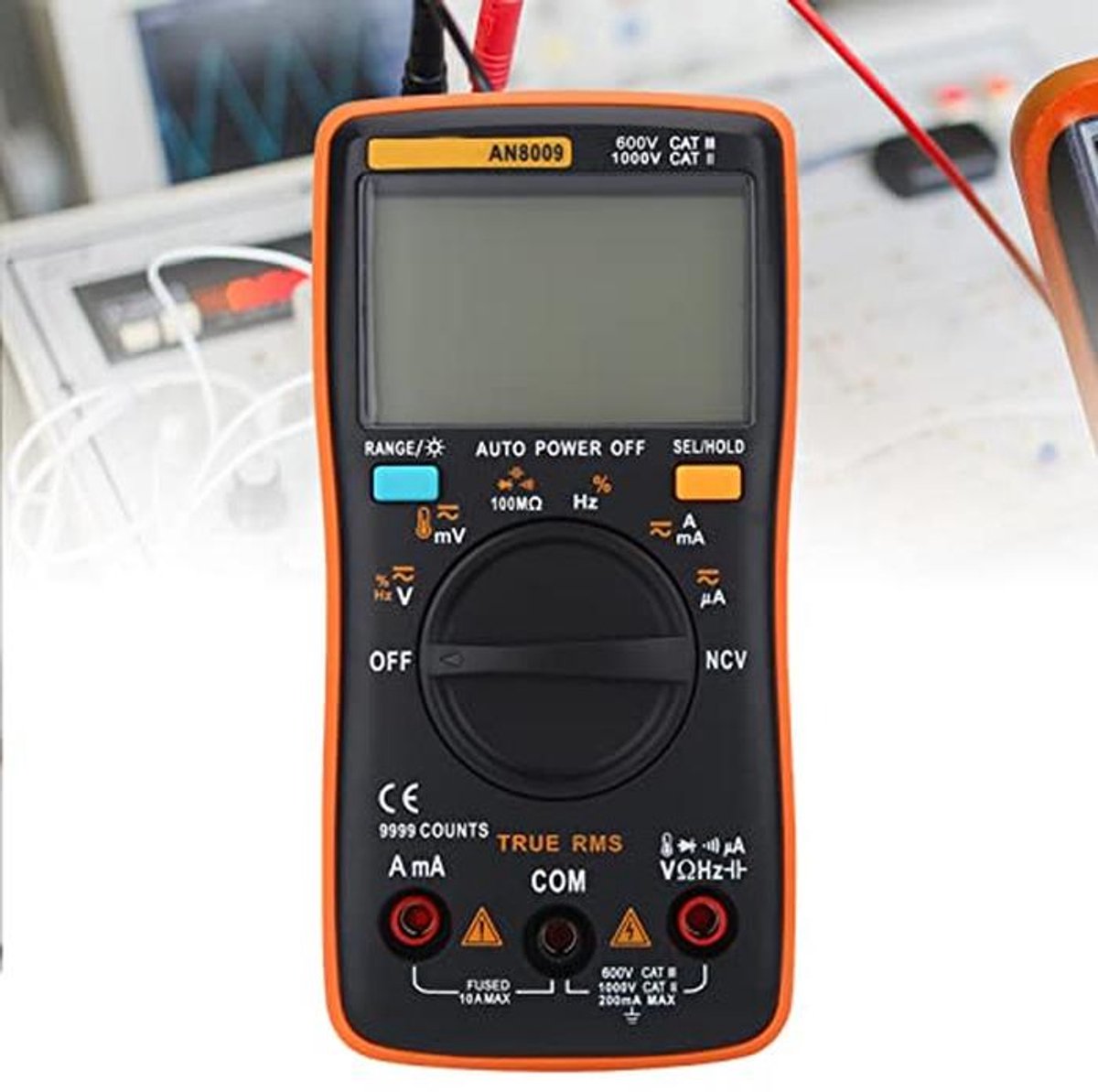Digitale Multimeter met Automatische Range en True RMS voor AC/DC Metingen
