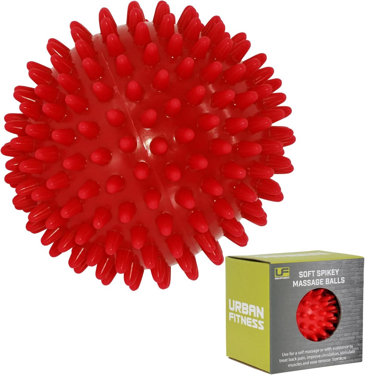Set van 2 Zachte Spikey Massageballen voor Triggerpoint Massage