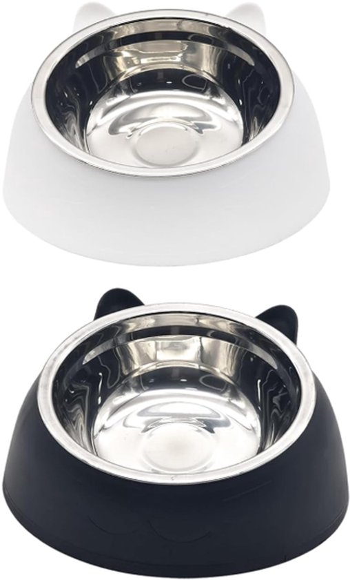 Economic - Kattenvoerbak - RVS - Klein - 11 cm
