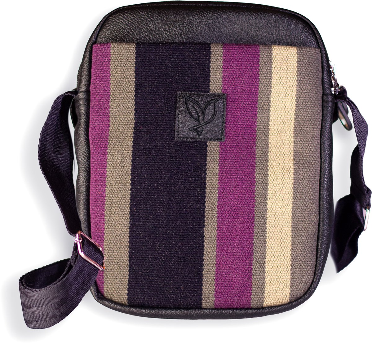 Bizoule® Crossbody Tas Klein - Handgemaakt Boliviaans Geweven Textiel - Duurzame Schoudertas Zuid-Amerika - Api